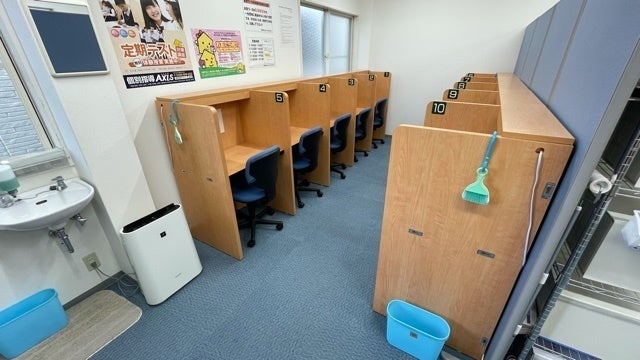 御坊ほんまち校 自習スペースです。