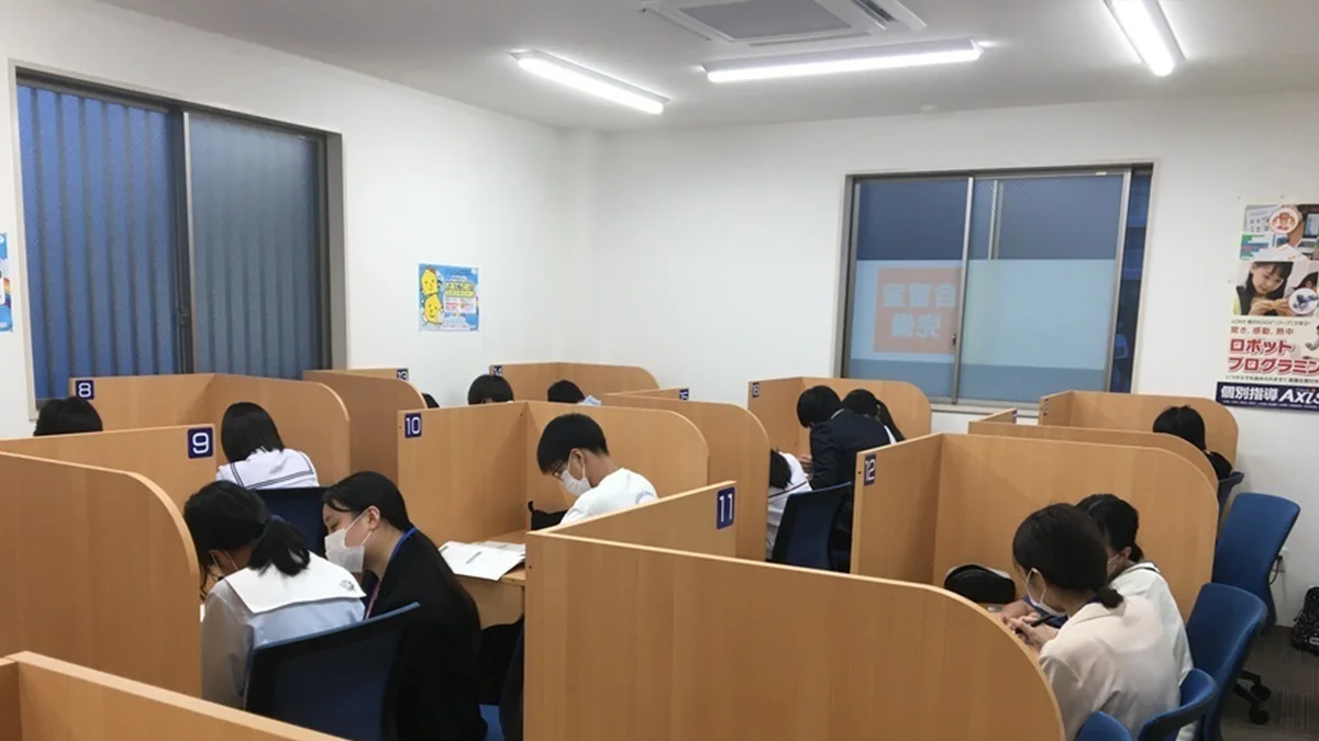 打田校 授業が始まると教室は活気に溢れます
