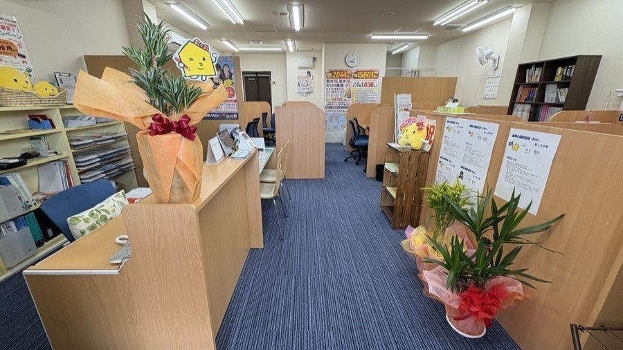 紀三井寺校 明るく清潔な校舎で、集中できる学習環境を提供します