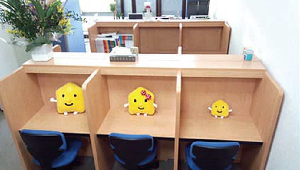 野幌校 自習ブース完備！いつでも自由に使えます！