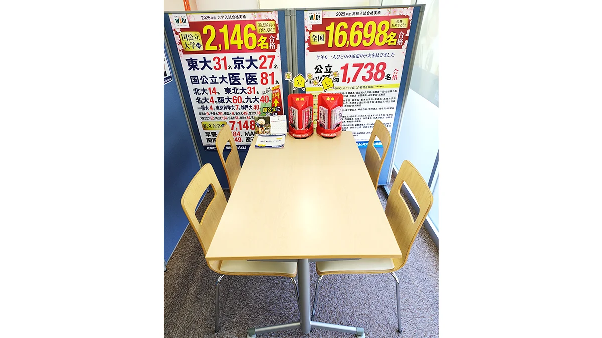 府中校 定期的に懇談や学習相談を行います