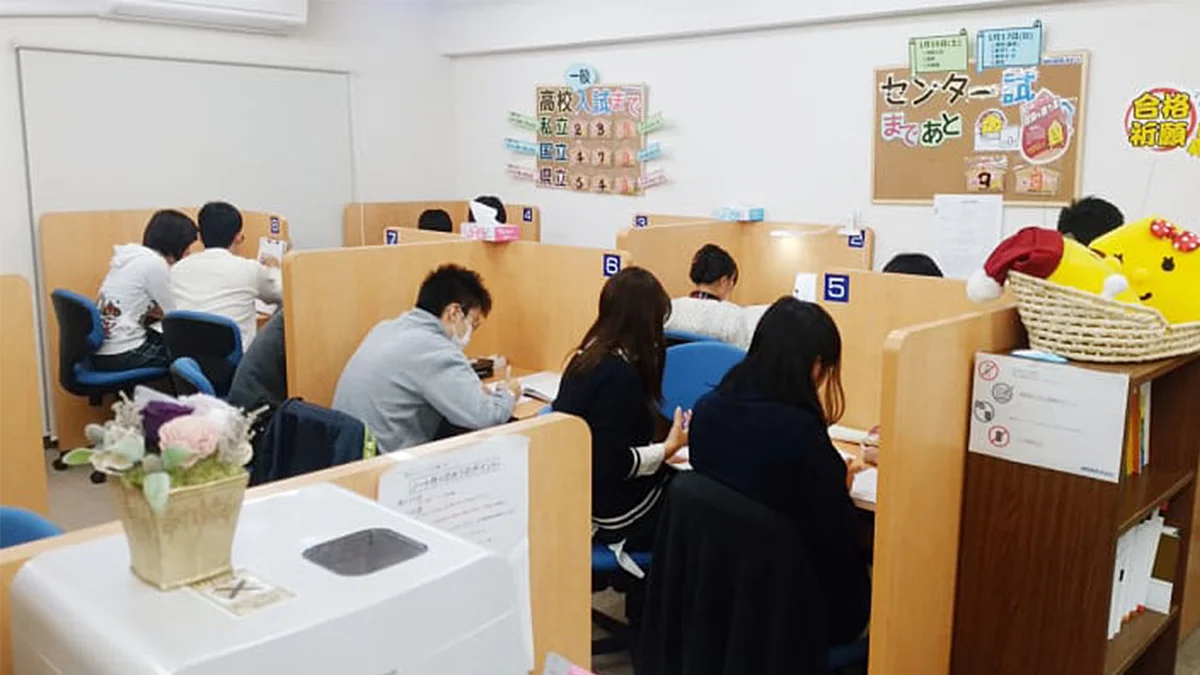 石井校 80分の指導は先生との真剣勝負。