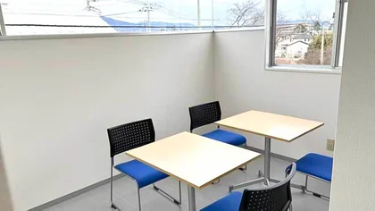 前橋朝倉校 ご飯を食べたり休憩も取りながら長時間勉強できる環境です