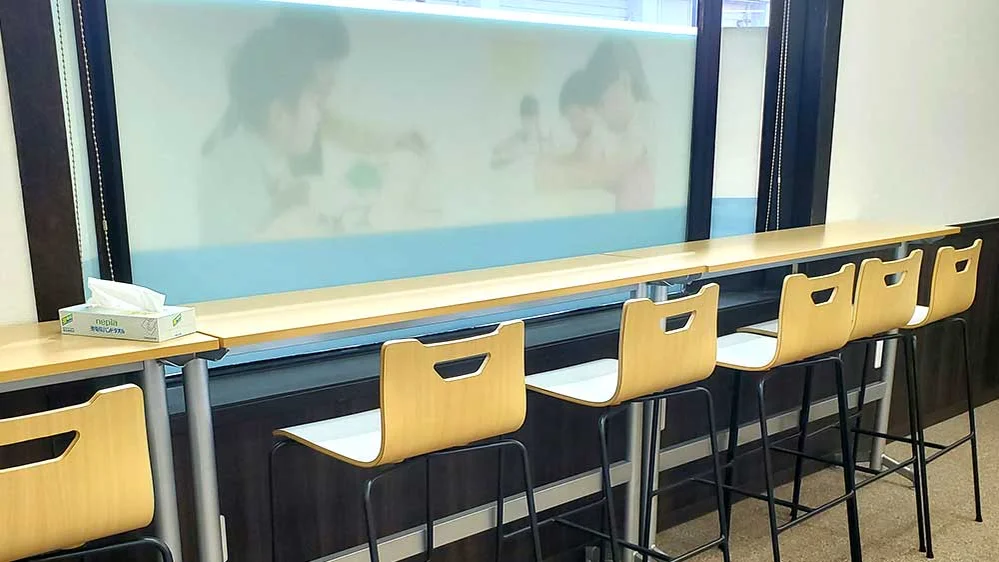 三木校 飲食スペースも完備！