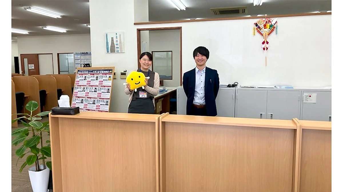 五日市校 開校以来変わらぬ元気な挨拶でお迎えいたします。