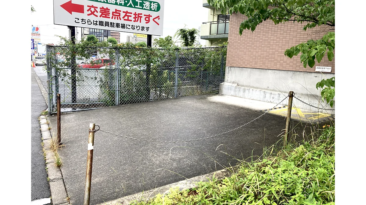 千代田校 自転車で通いやすい駐輪スペース