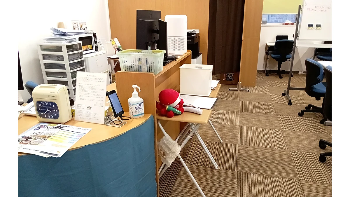 石橋校 入退室管理連絡システム完備! 生徒の安全な通塾をサポートいたします。