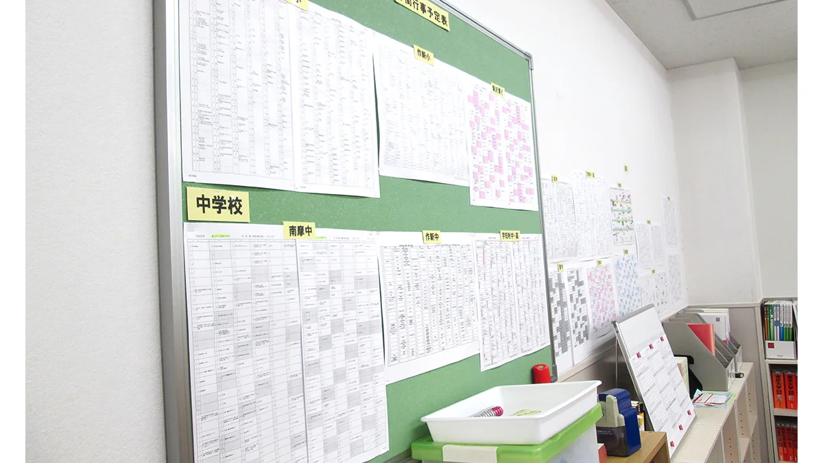 鹿沼校 中学・高校の学校行事予定に合わせて柔軟に対応いたします。