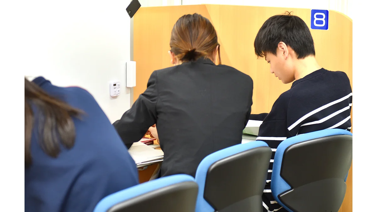 一乗寺校 授業中は常に真剣!