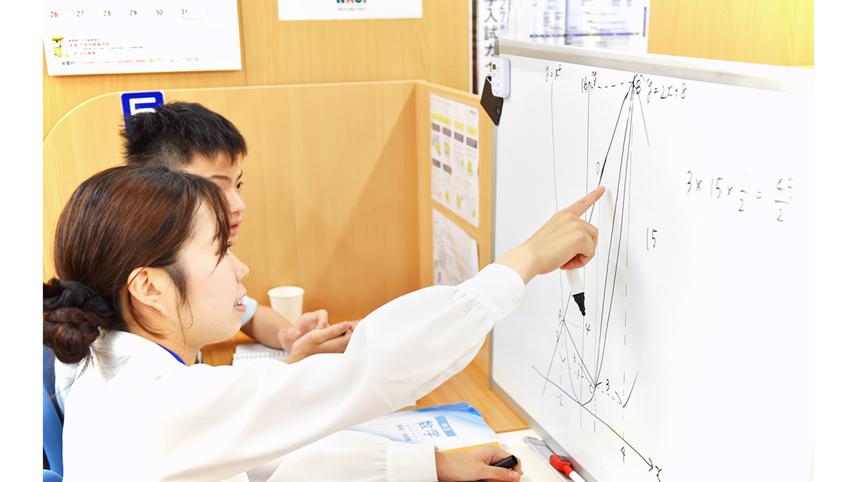 一乗寺校 『分かった』は、先生と一緒に考えた先にある。