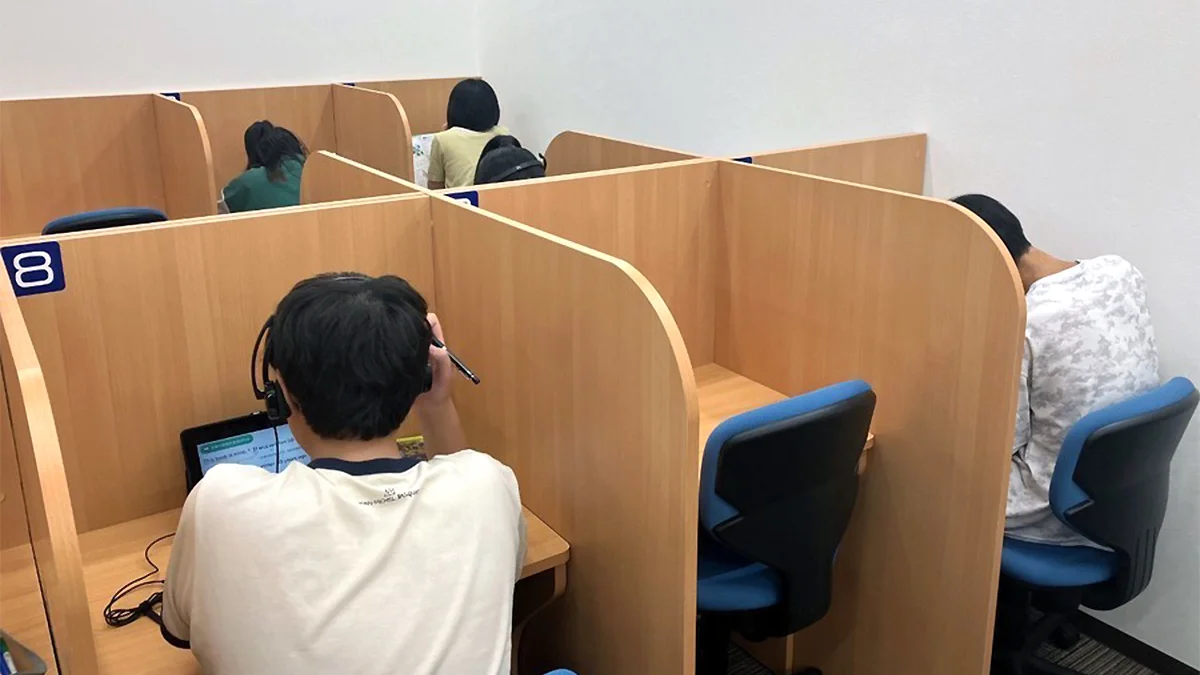 本陣校 自習ブースはどんどん活用してください
