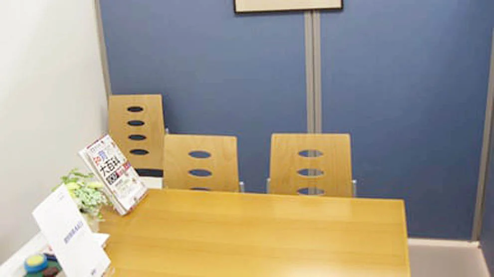 矢巾校 じっくりしっかり生徒面談・保護者懇談をするための面談スペースです