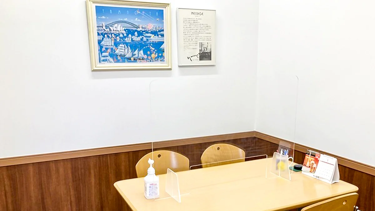 瀬田校 落ち着いた雰囲気の面談ブース