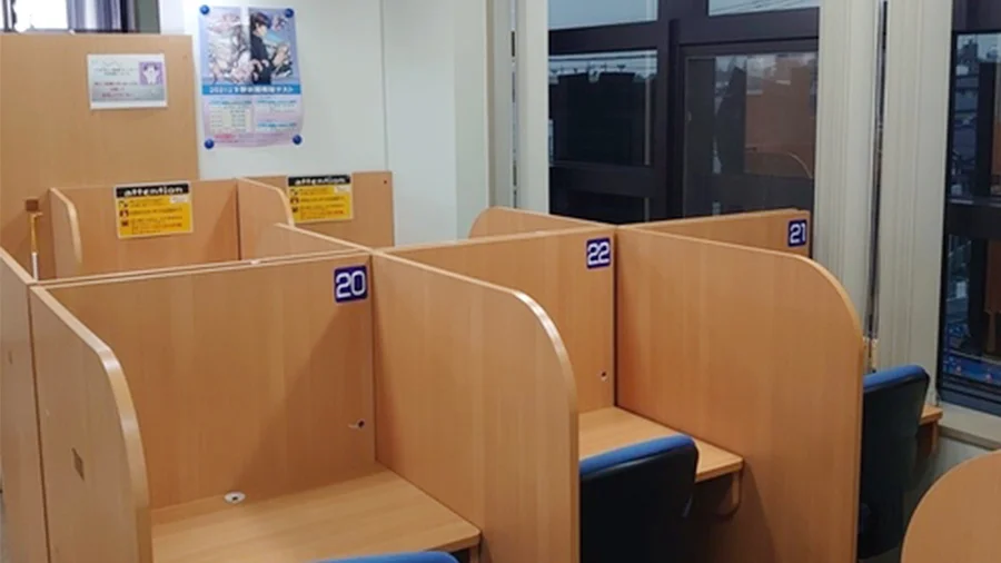 陽東校 集中して長時間学習できる環境をご用意しております