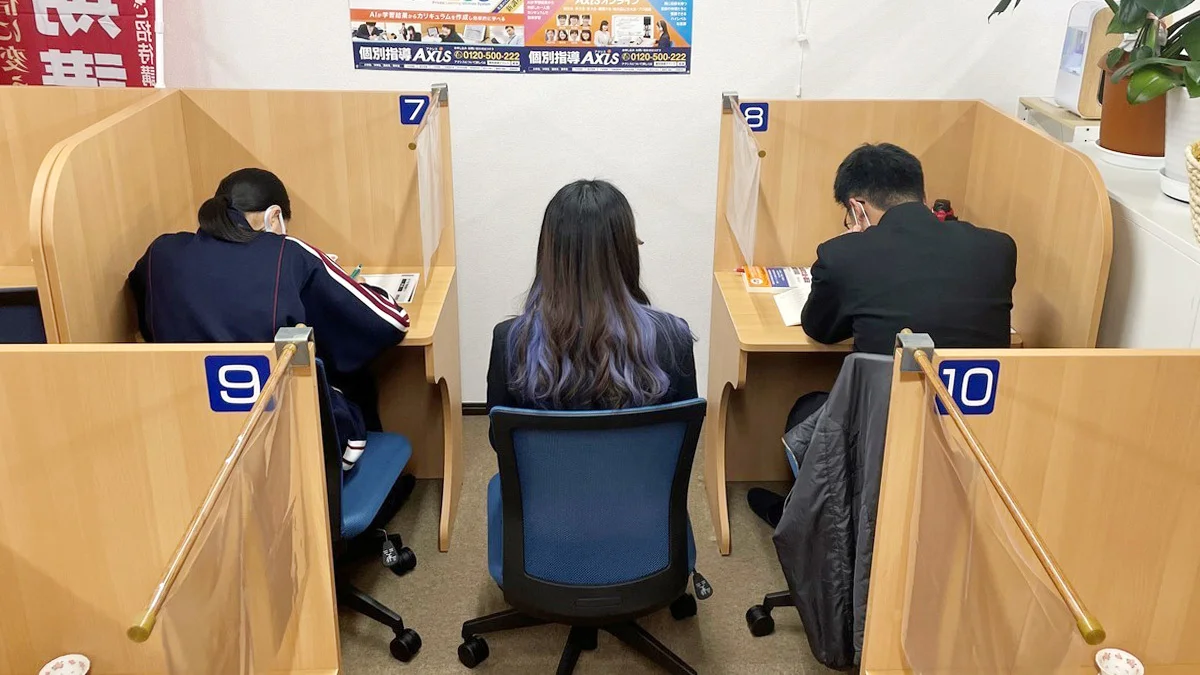 新鹿沼校 生徒の表情を見逃さない、完全個別指導です