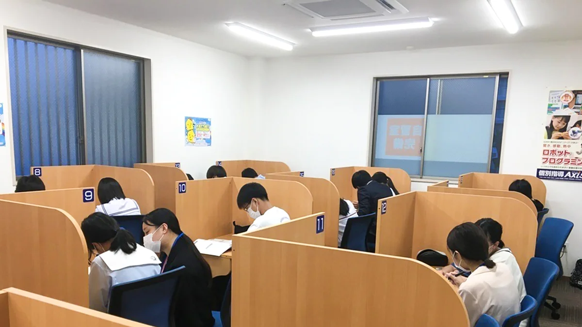 打田校 授業が始まると教室は活気に溢れます