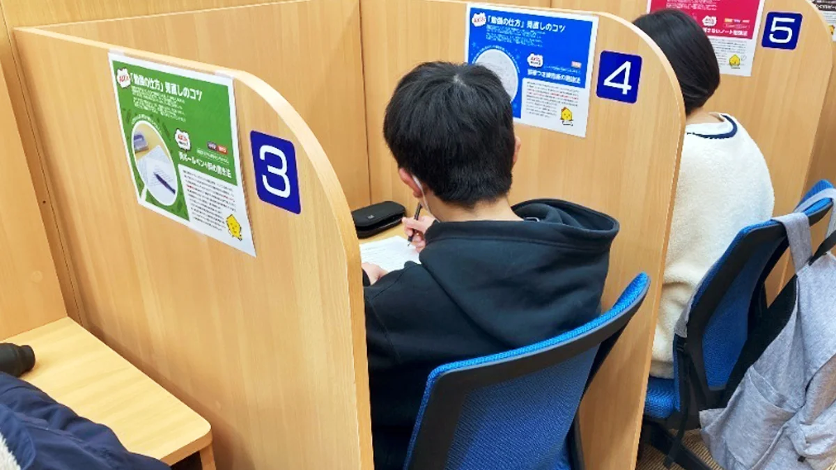 領家西校 自習環境が自慢です