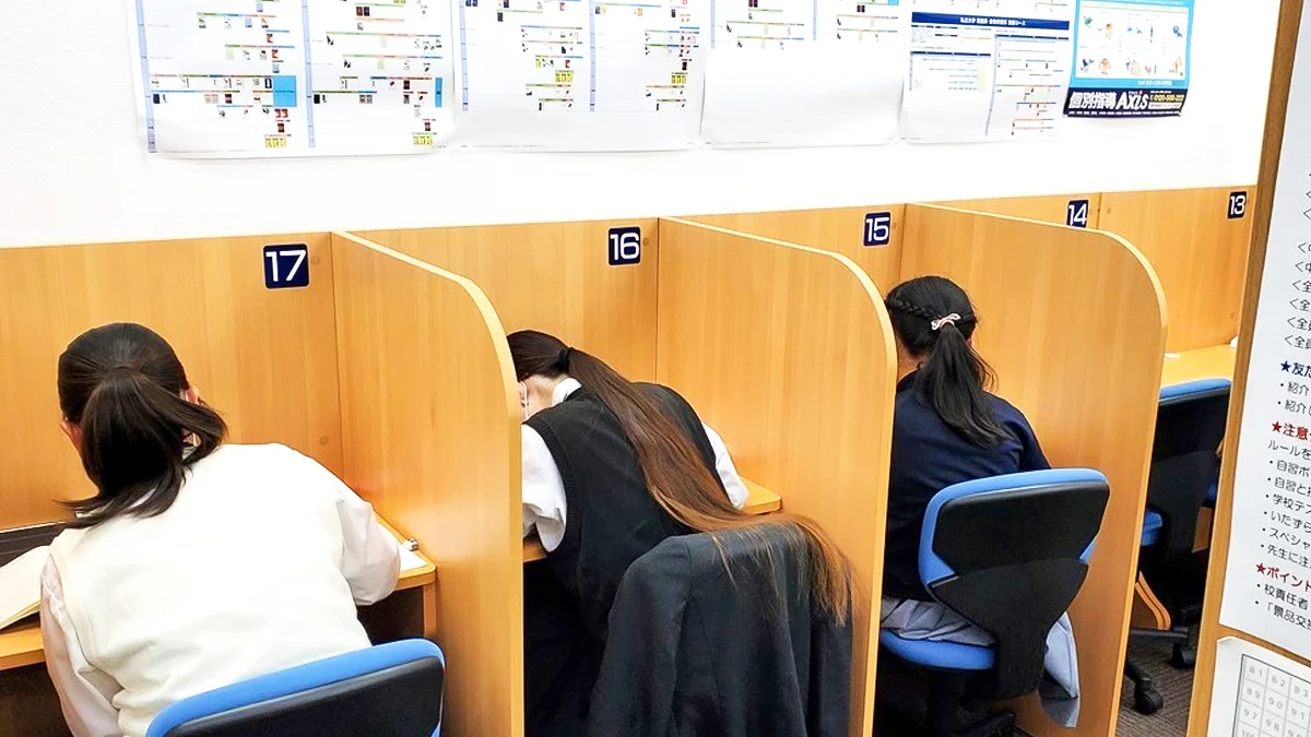 淵野辺校 自分のペースでしっかり集中！いつでも使える自習ブース！